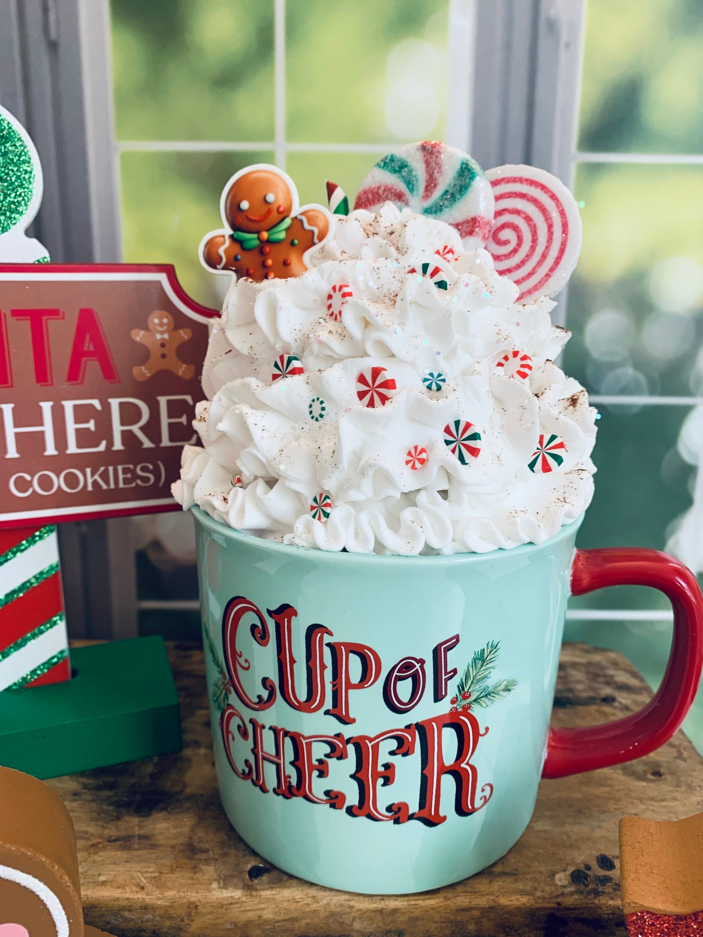 Christmas Ceramic Mug- Cup of Cheer