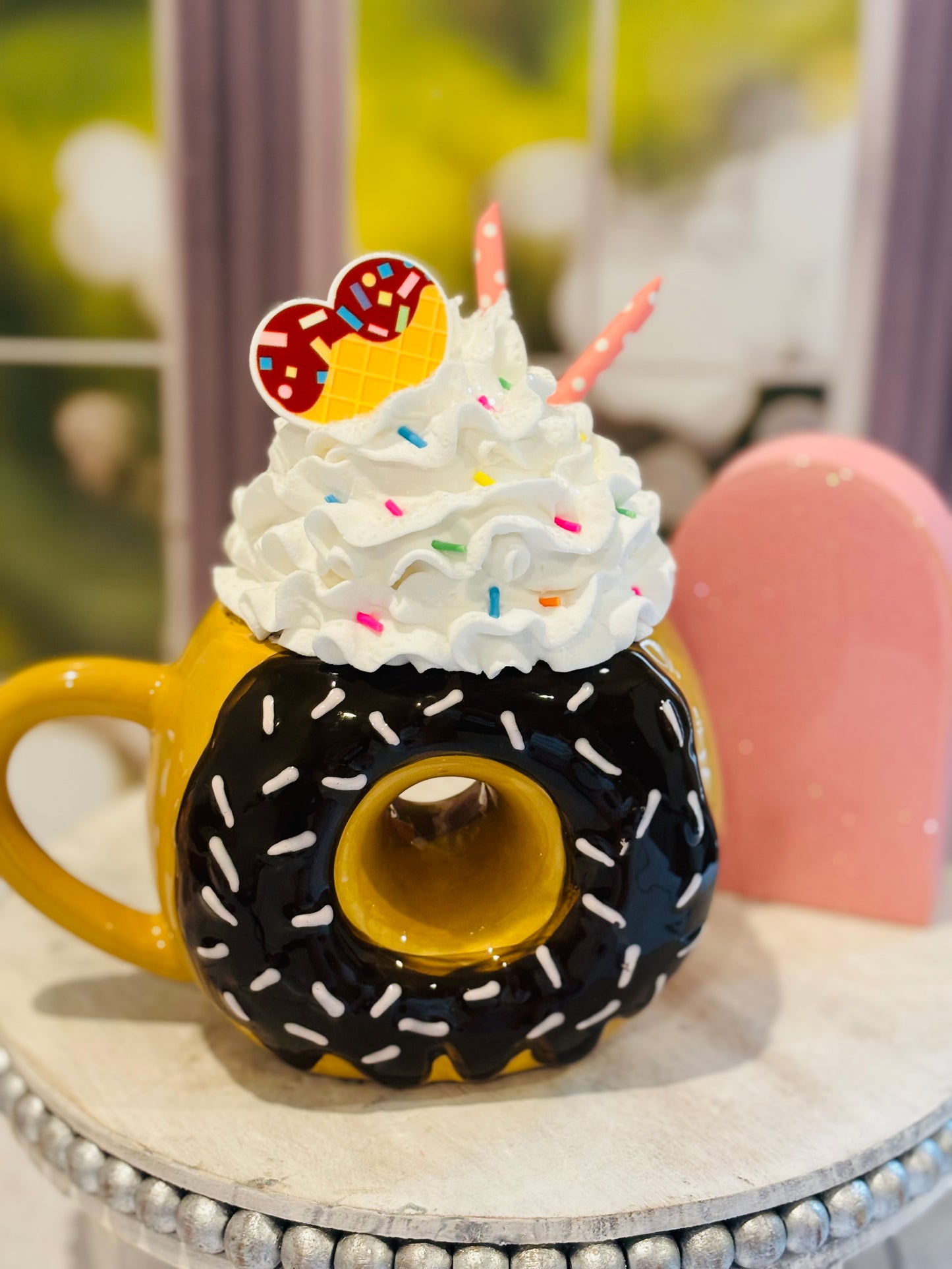 Faux Donut Mugs