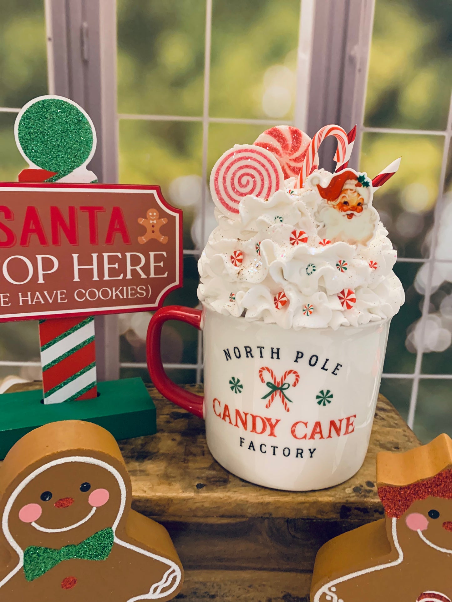 Christmas Candy Cane Mug