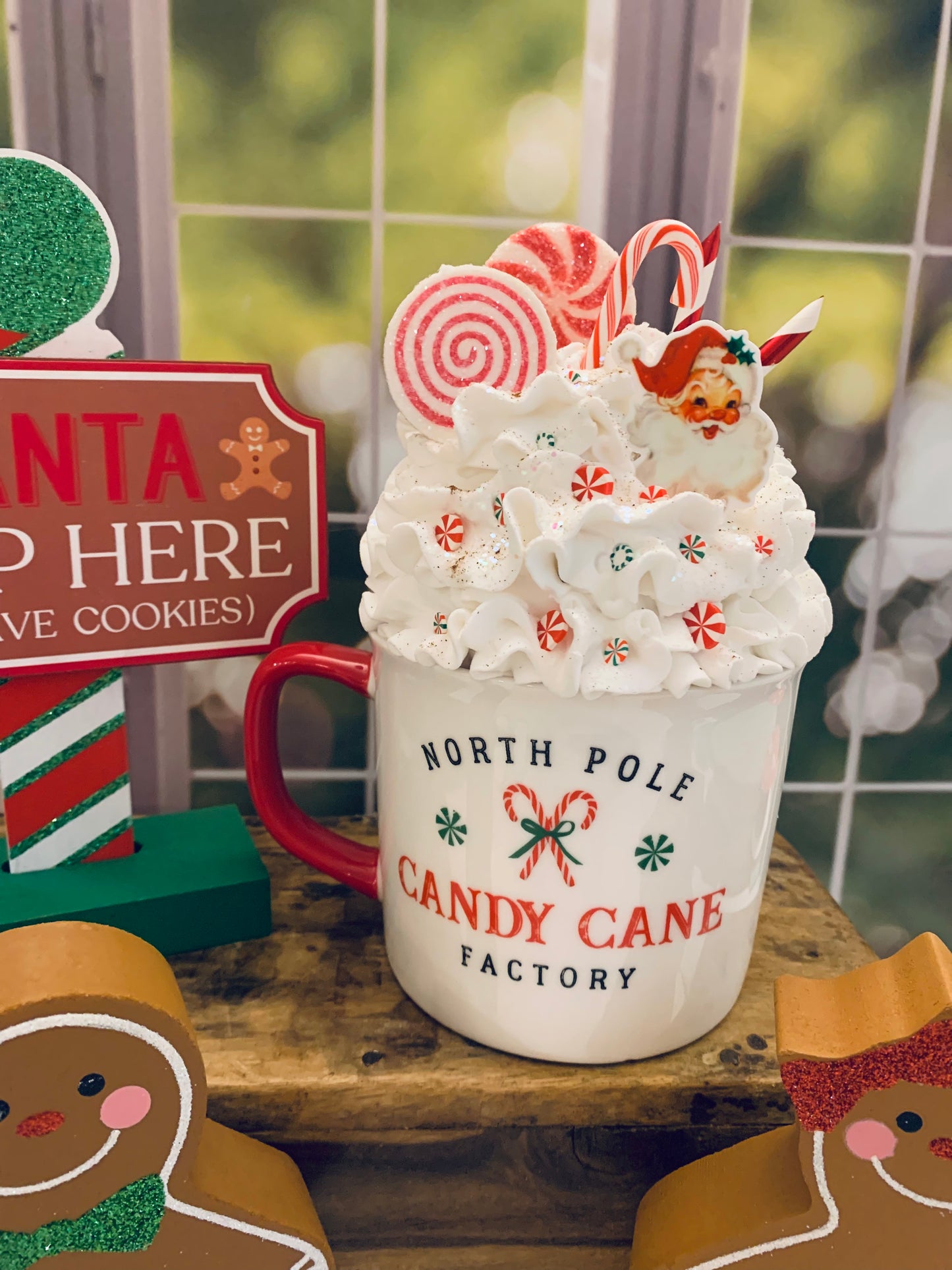 Christmas Candy Cane Mug