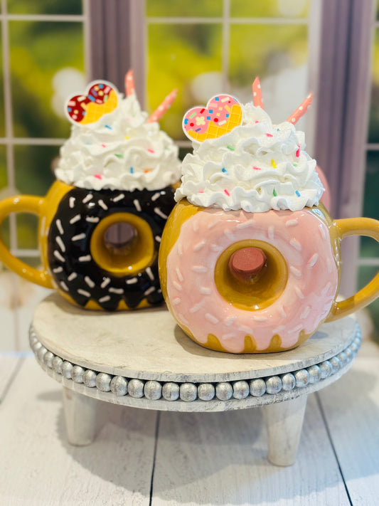 Faux Donut Mugs