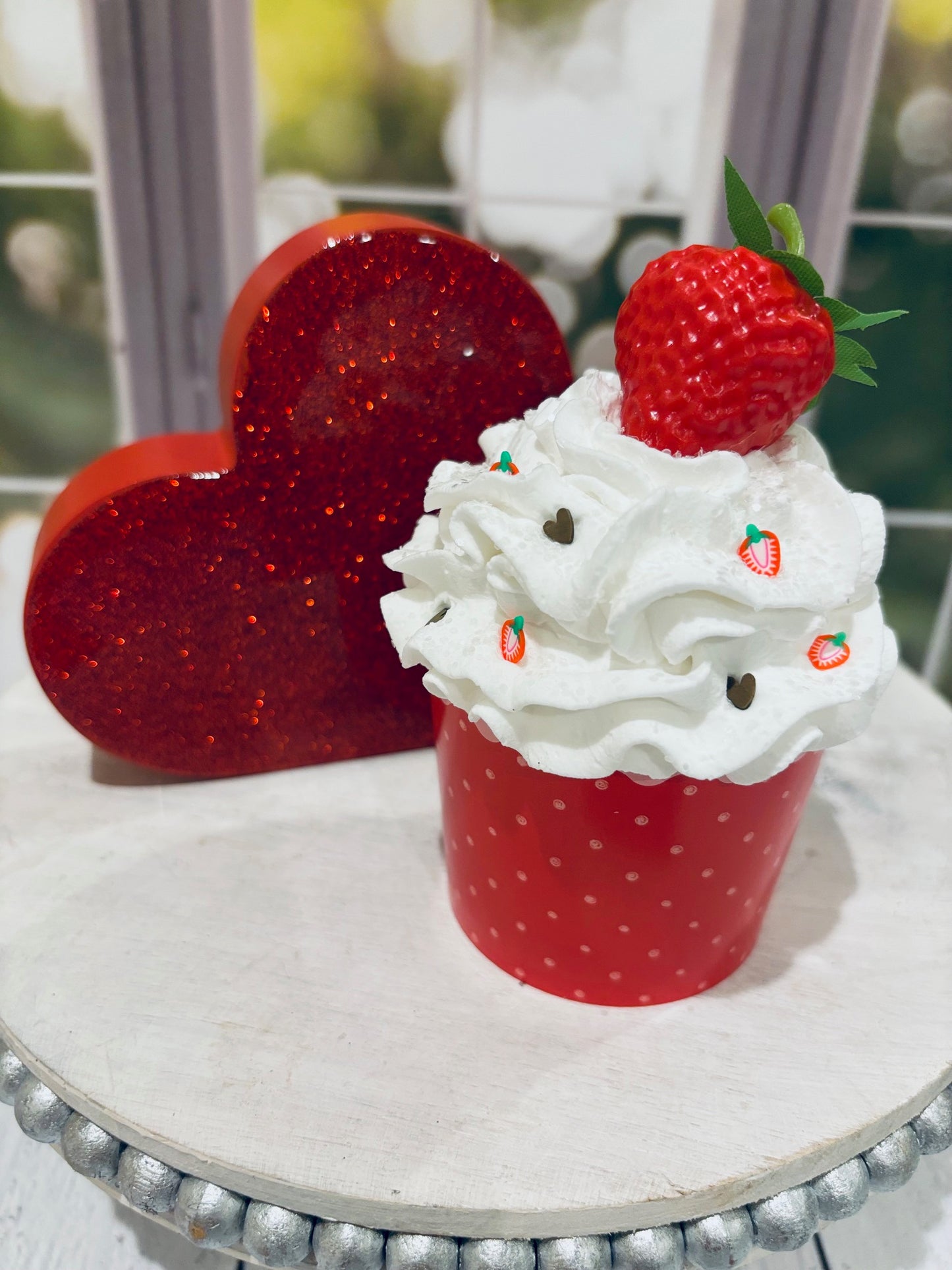 Strawberry Shortcake Faux Cupcakes