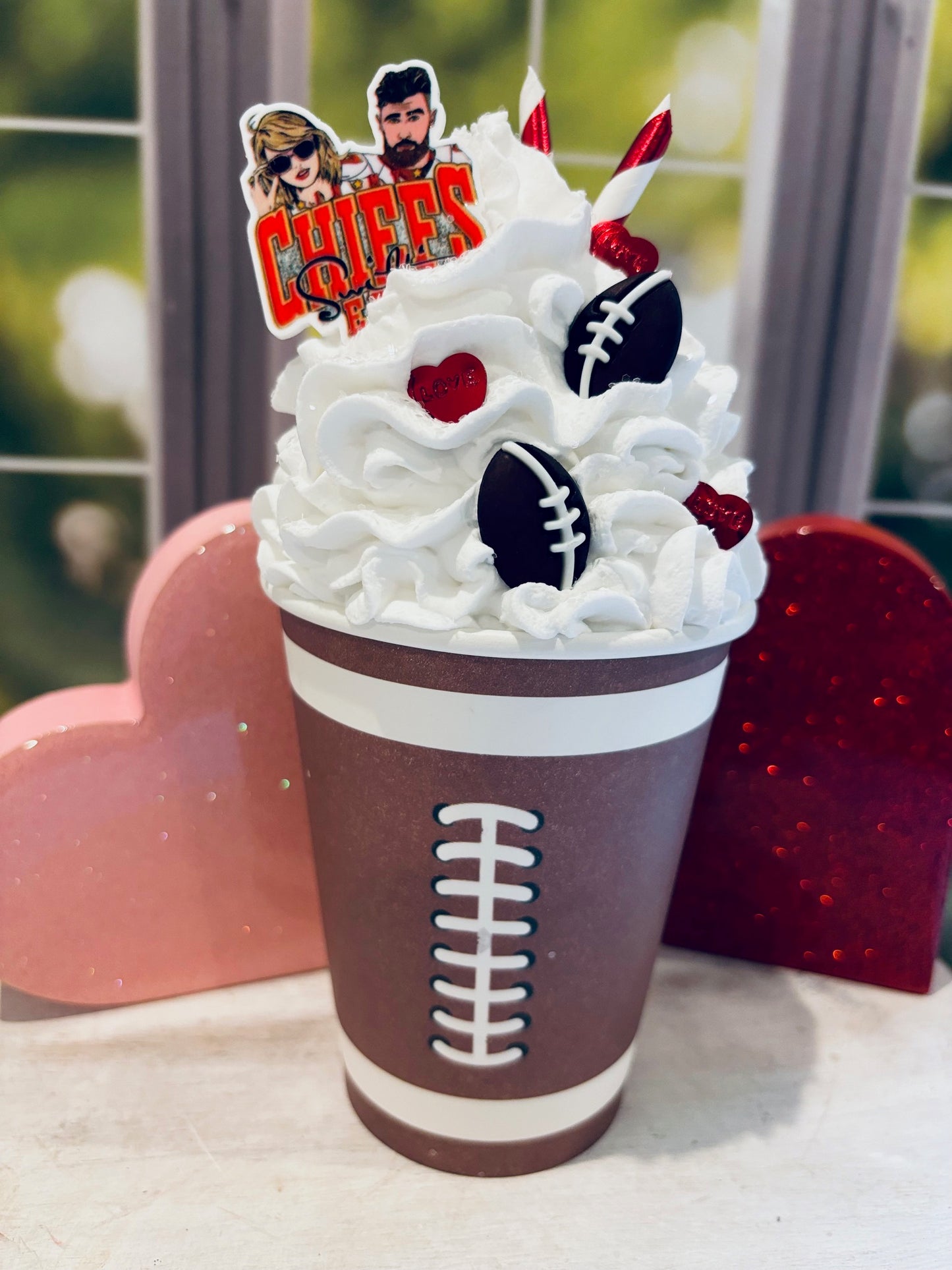 Taylor Swift Travis Kelce Faux Cup