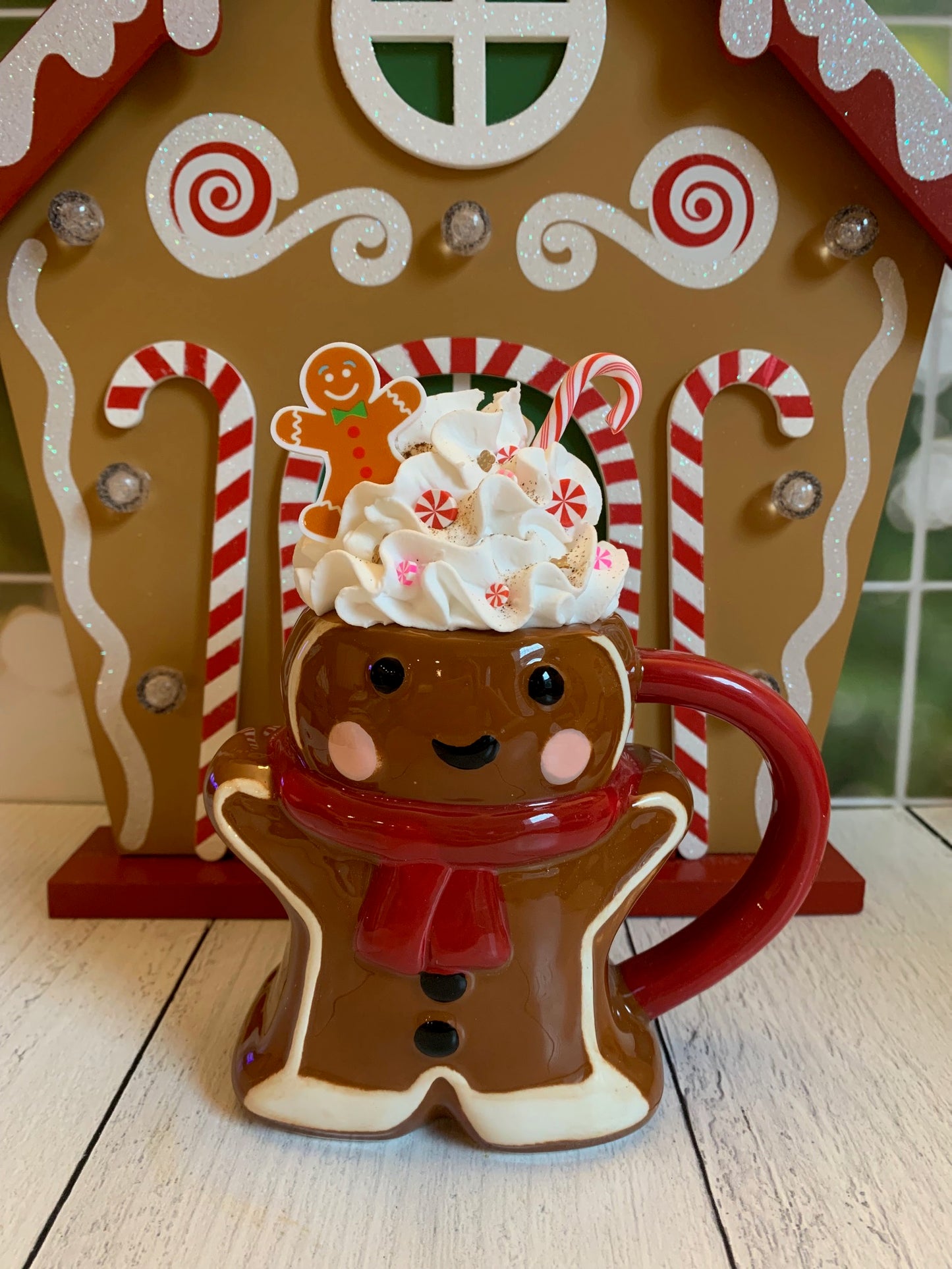 GingerBread Mug with Faux Icing