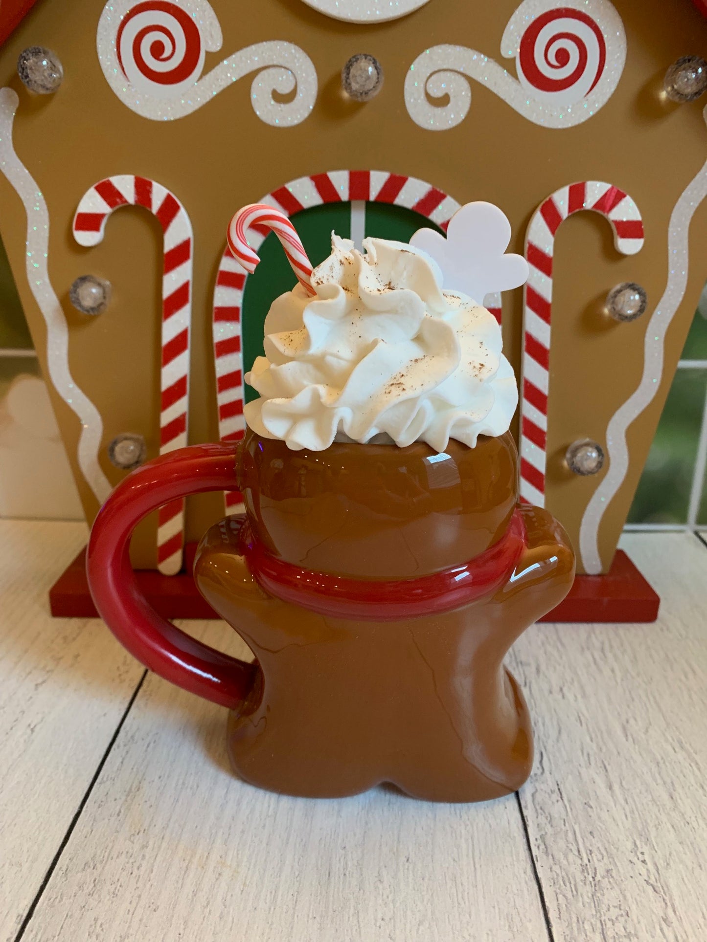 GingerBread Mug with Faux Icing